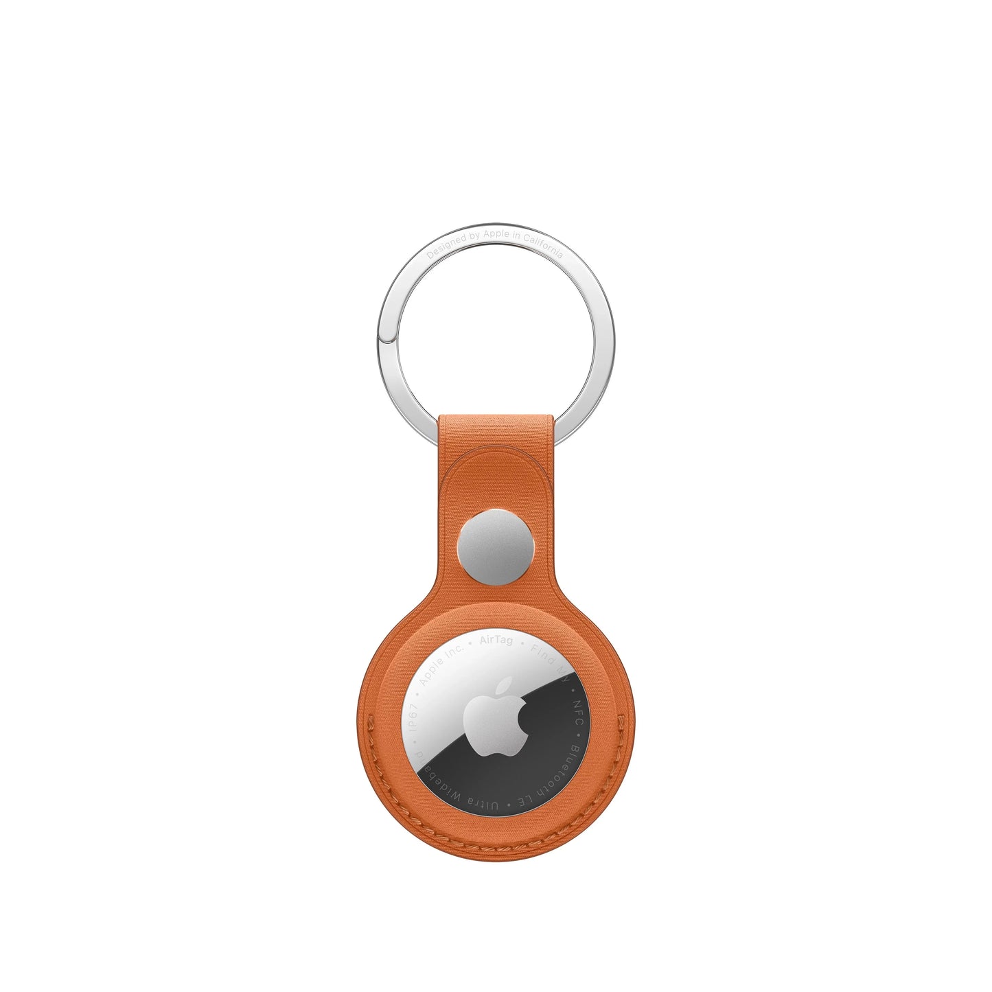 AirTag FineWoven Key Ring - Fox Orange - iSTYLE RS