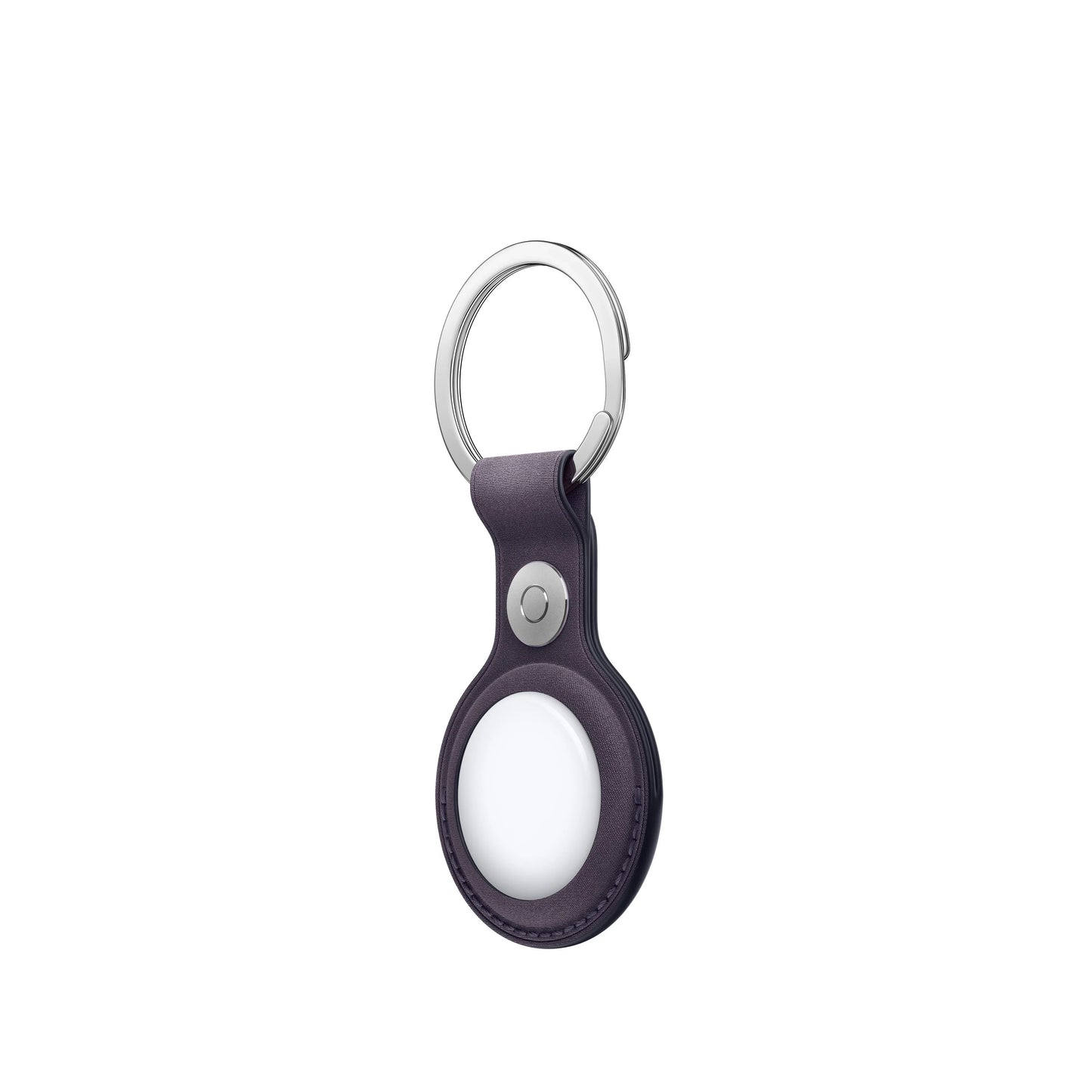 AirTag FineWoven Key Ring - Midnight Purple - iSTYLE RS