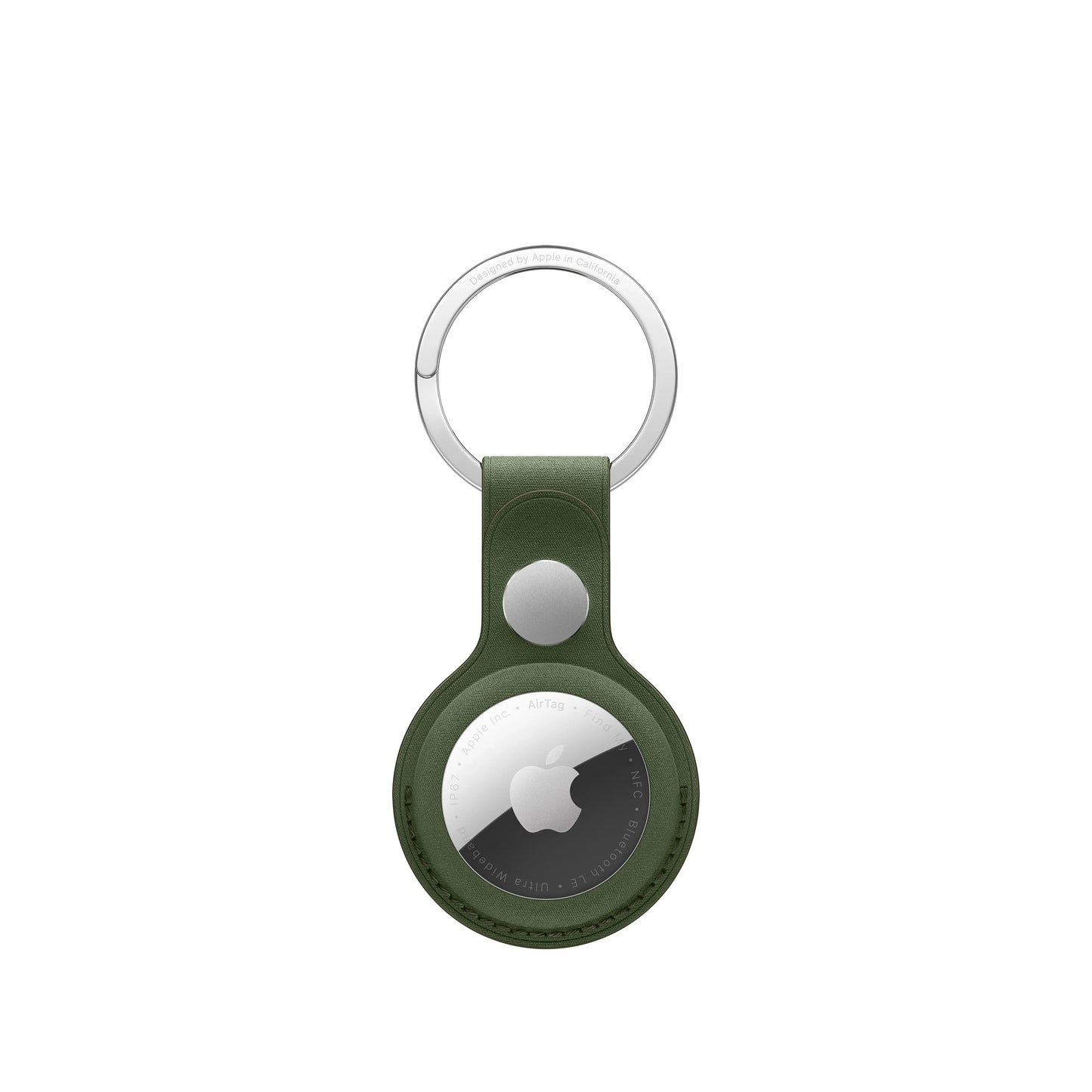 AirTag FineWoven Key Ring - Moss - iSTYLE RS