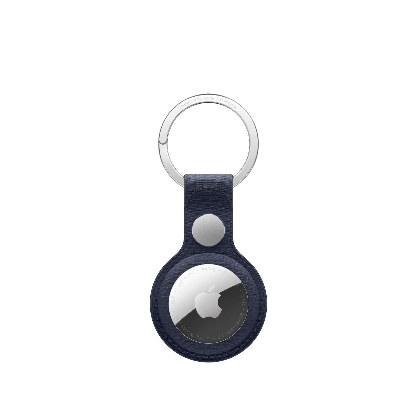 AirTag FineWoven Key Ring - Navy - iSTYLE RS