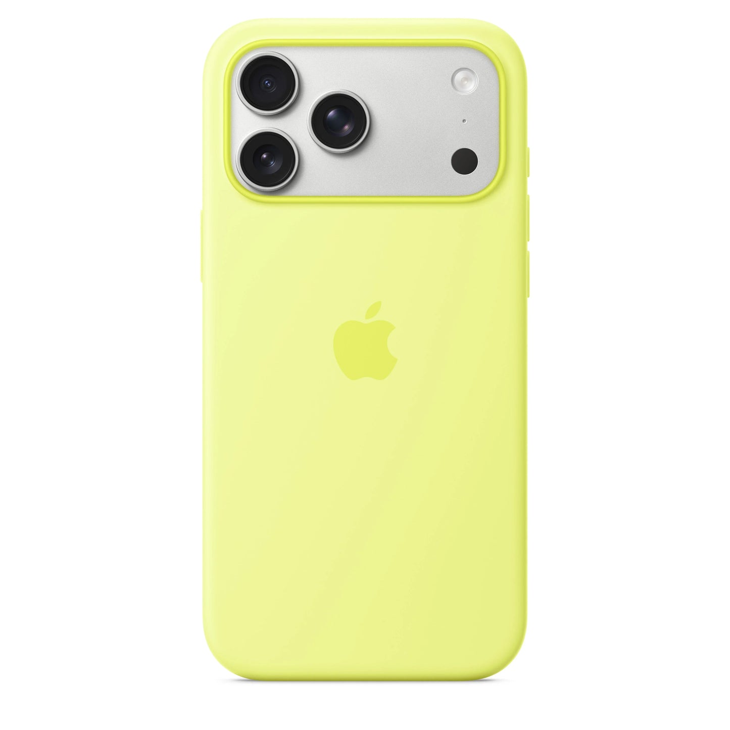 iPhone 17 Pro Max Silicone Case with MagSafe – Neon Yellow - iSTYLE RS