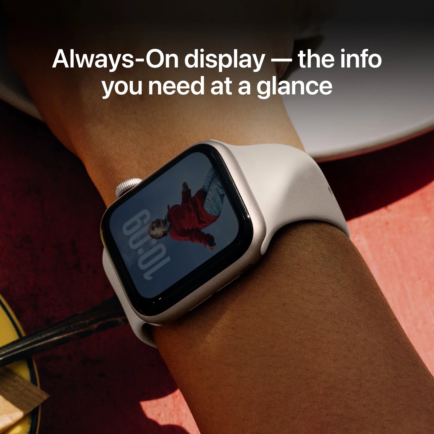 Apple Watch SE 3 GPS 40mm Starlight Aluminium Case with Starlight Sport Band - M/L - iSTYLE RS