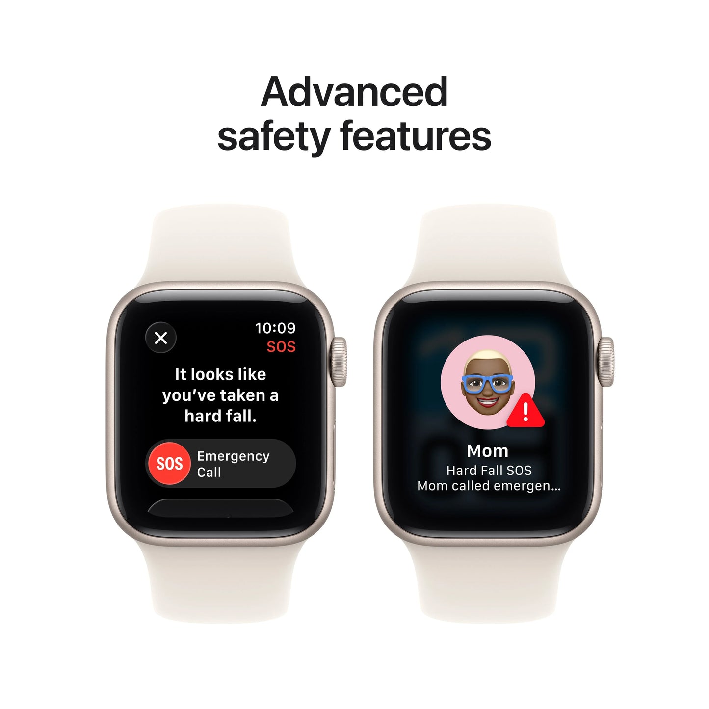 Apple Watch SE 3 GPS 40mm Starlight Aluminium Case with Starlight Sport Band - M/L - iSTYLE RS