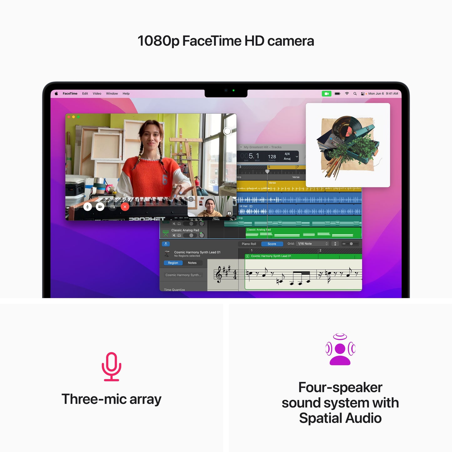 13-inčni MacBook Air M2 sa 8‑jezgarnim CPU-om, 8‑jezgarnim GPU-om, 16GB objedinjene memorije i 256GB SSD-om - Midnight - iSTYLE RS