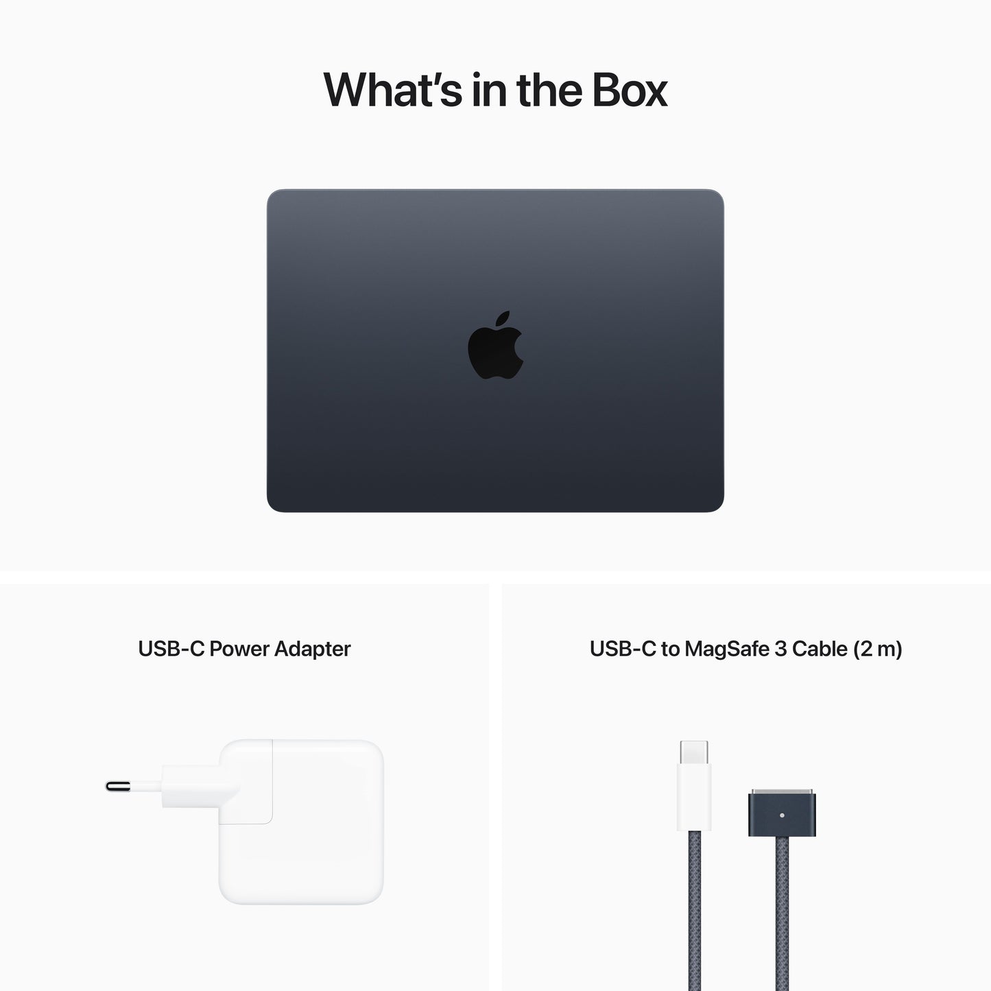 13-inčni MacBook Air M2 sa 8‑jezgarnim CPU-om, 8‑jezgarnim GPU-om, 16GB objedinjene memorije i 256GB SSD-om - Midnight - iSTYLE RS
