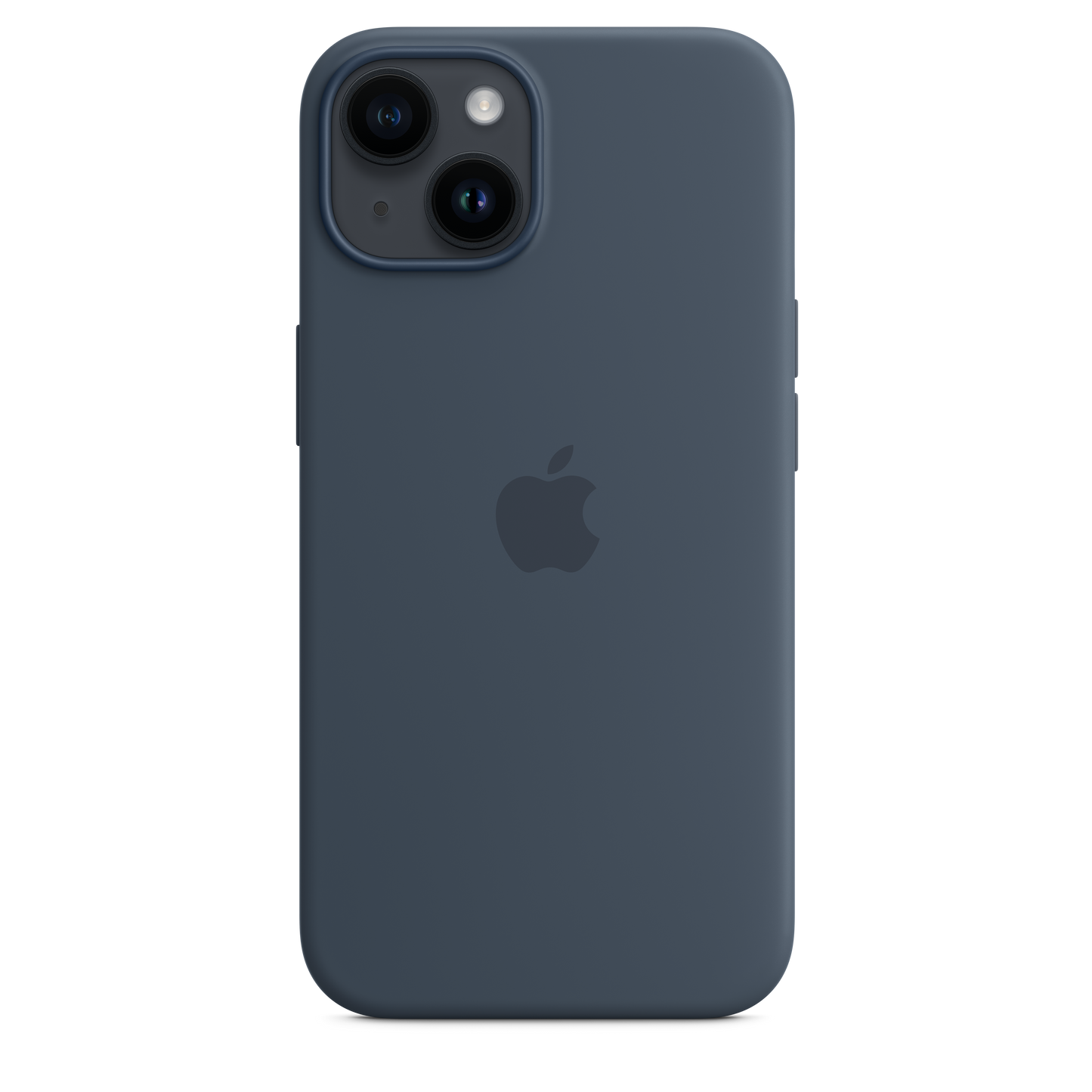 iPhone 14 Silicone Case sa MagSafe-om - Storm Blue - iSTYLE RS
