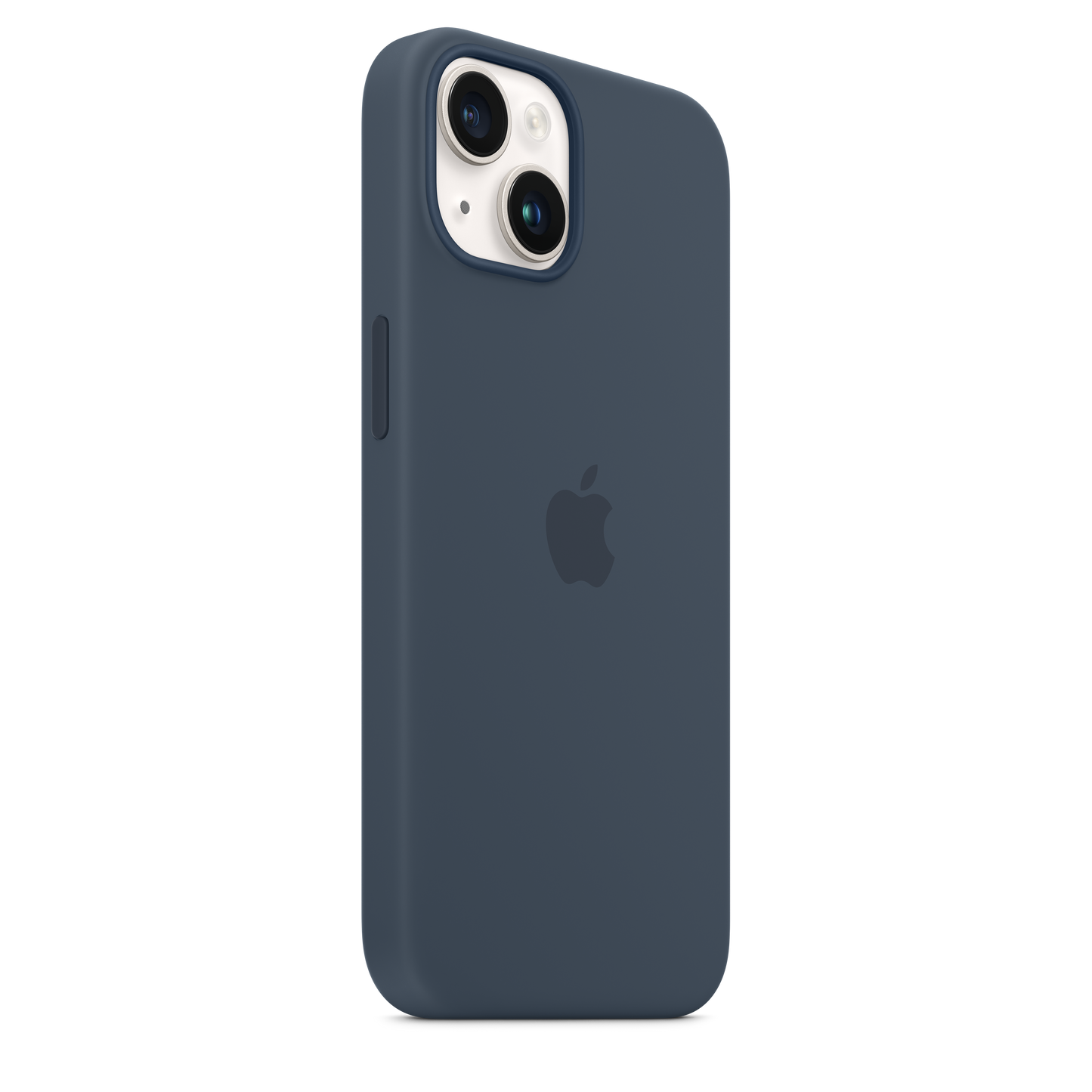iPhone 14 Silicone Case sa MagSafe-om - Storm Blue - iSTYLE RS