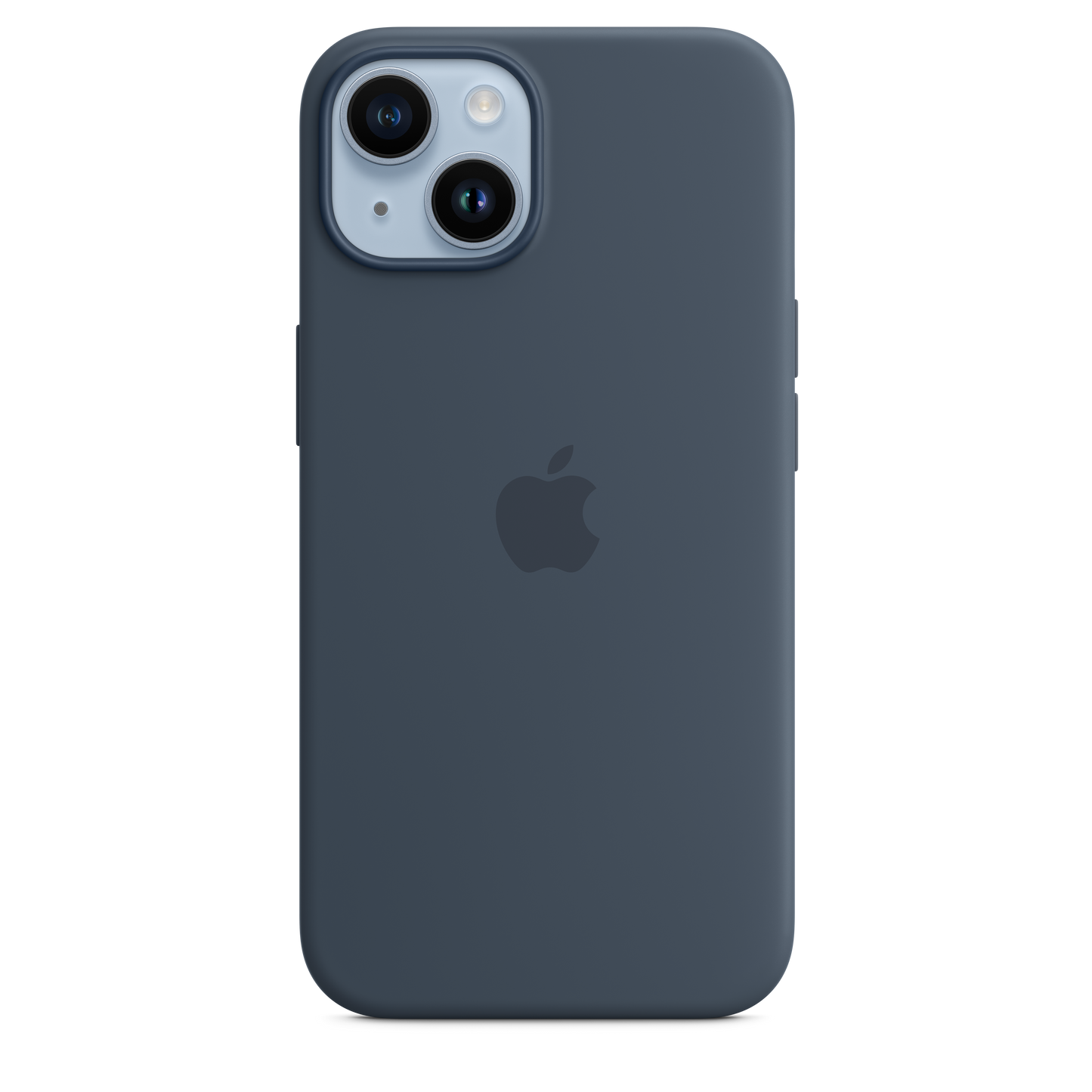 iPhone 14 Silicone Case sa MagSafe-om - Storm Blue - iSTYLE RS