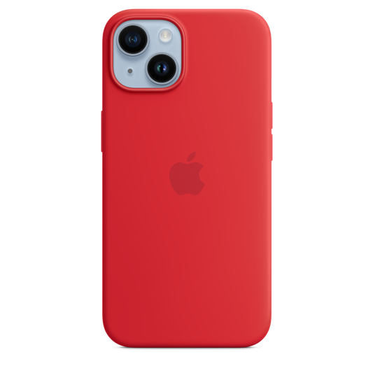 iPhone 14 Silicone Case sa MagSafe-om - (PRODUCT)RED - iSTYLE RS
