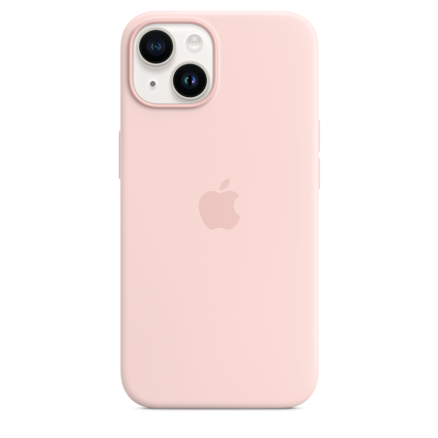 iPhone 14 Silicone Case sa MagSafe-om - Chalk Pink - iSTYLE RS
