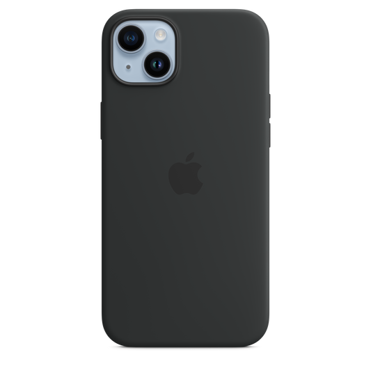 iPhone 14 Plus Silicone Case sa MagSafe-om - Midnight - iSTYLE RS
