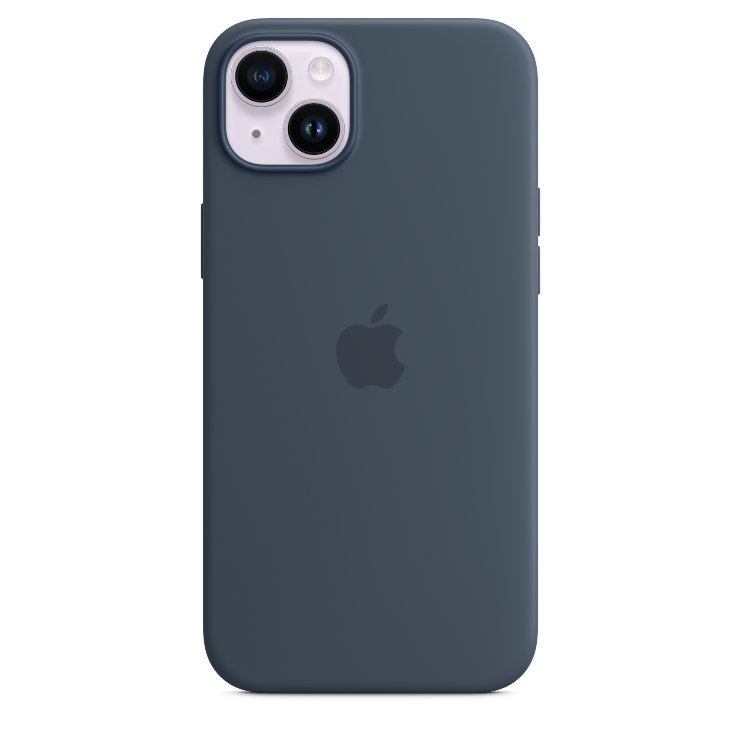 iPhone 14 Plus Silicone Case sa MagSafe-om - Storm Blue - iSTYLE RS