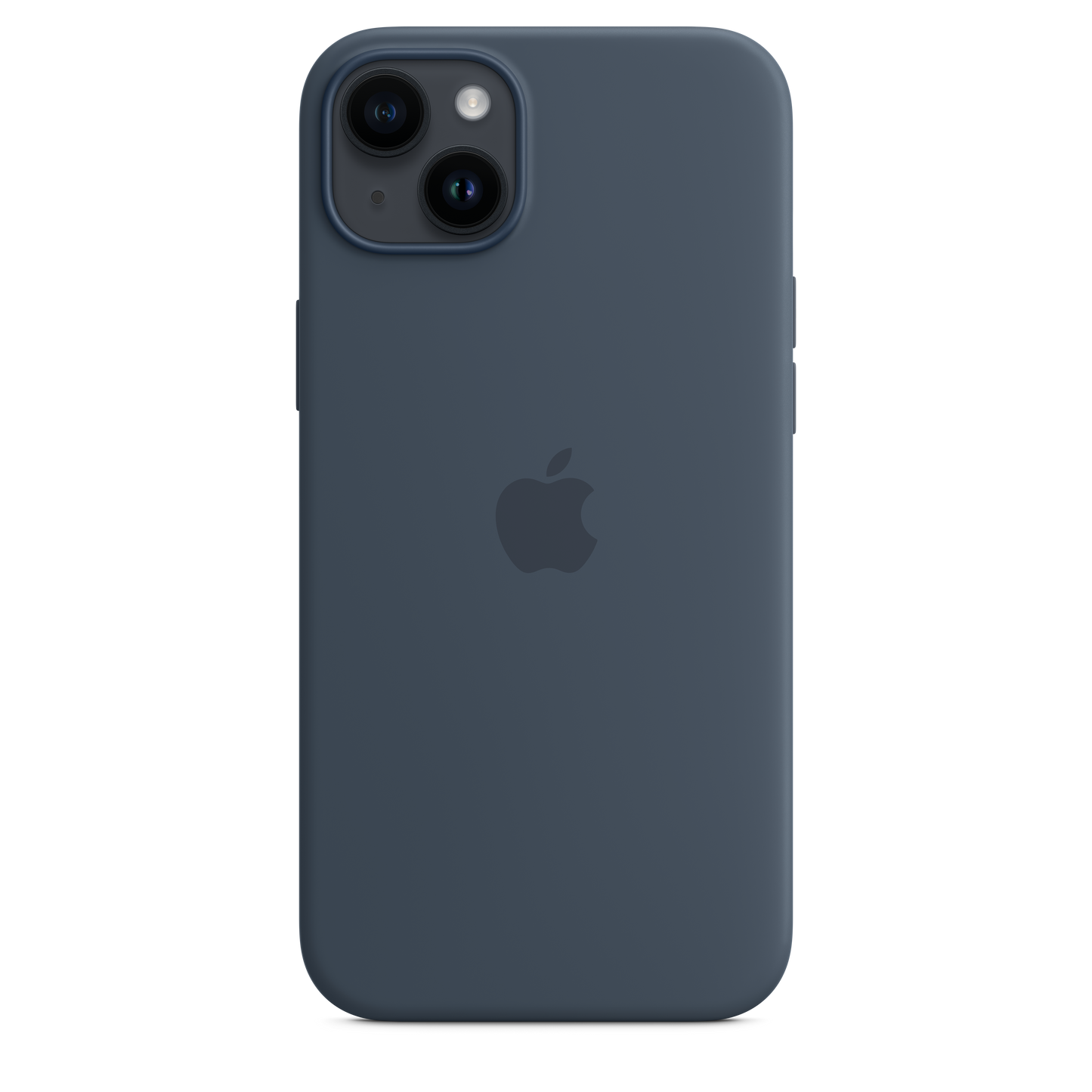 iPhone 14 Plus Silicone Case sa MagSafe-om - Storm Blue - iSTYLE RS