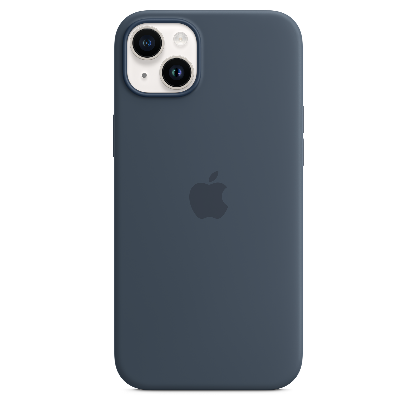iPhone 14 Plus Silicone Case sa MagSafe-om - Storm Blue - iSTYLE RS