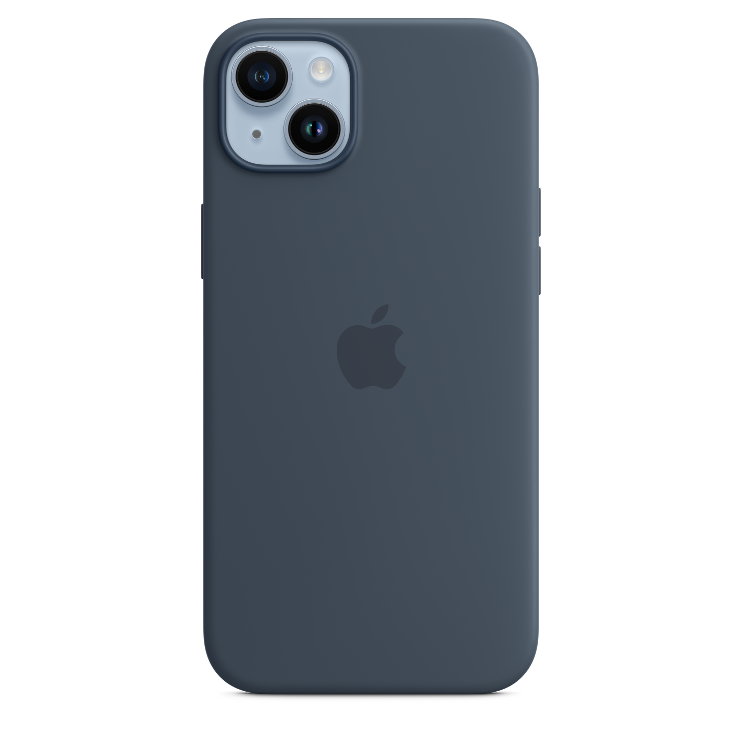 iPhone 14 Plus Silicone Case sa MagSafe-om - Storm Blue - iSTYLE RS