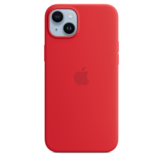 iPhone 14 Plus Silicone Case sa MagSafe-om - (PRODUCT)RED - iSTYLE RS