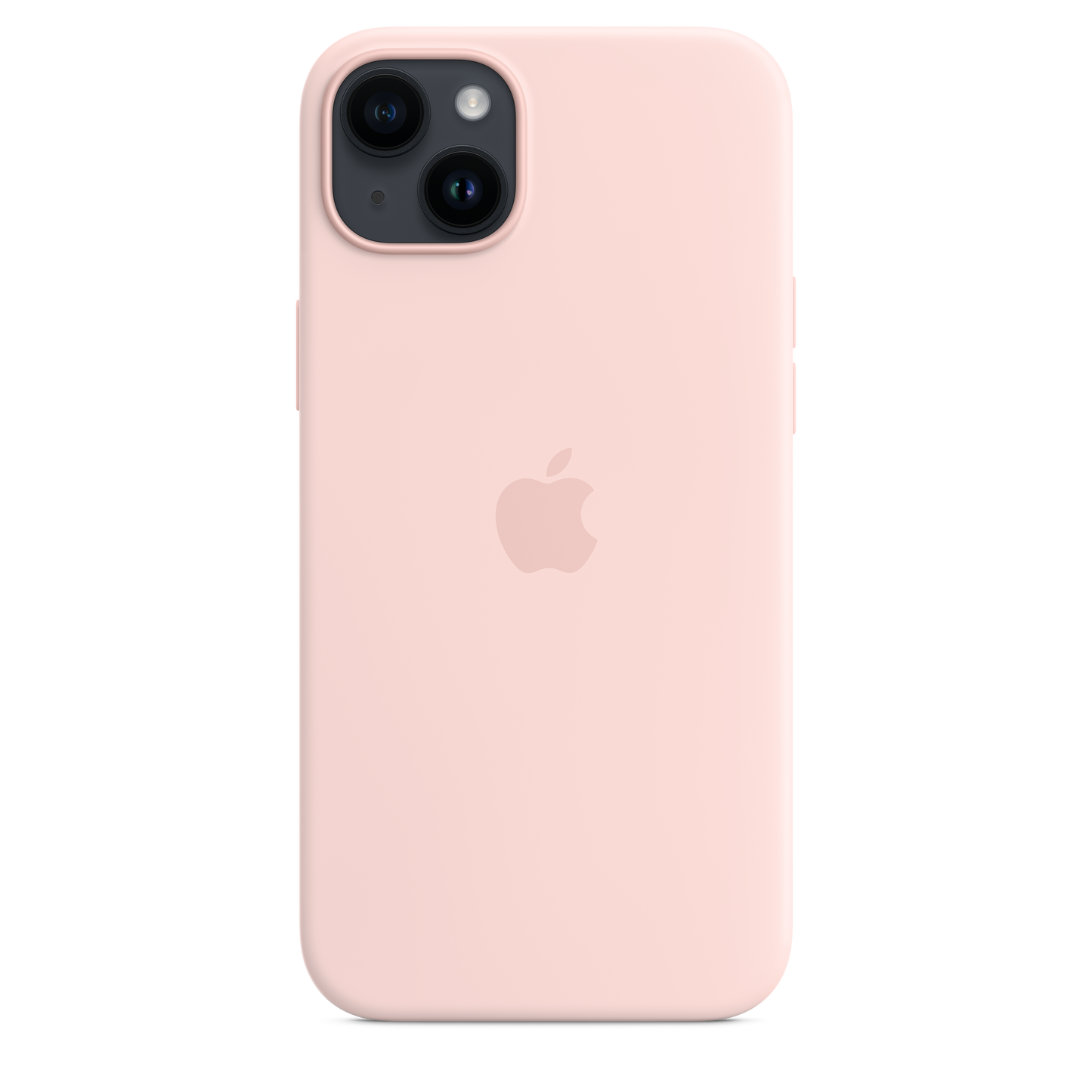 iPhone 14 Plus Silicone Case sa MagSafe-om - Chalk Pink - iSTYLE RS