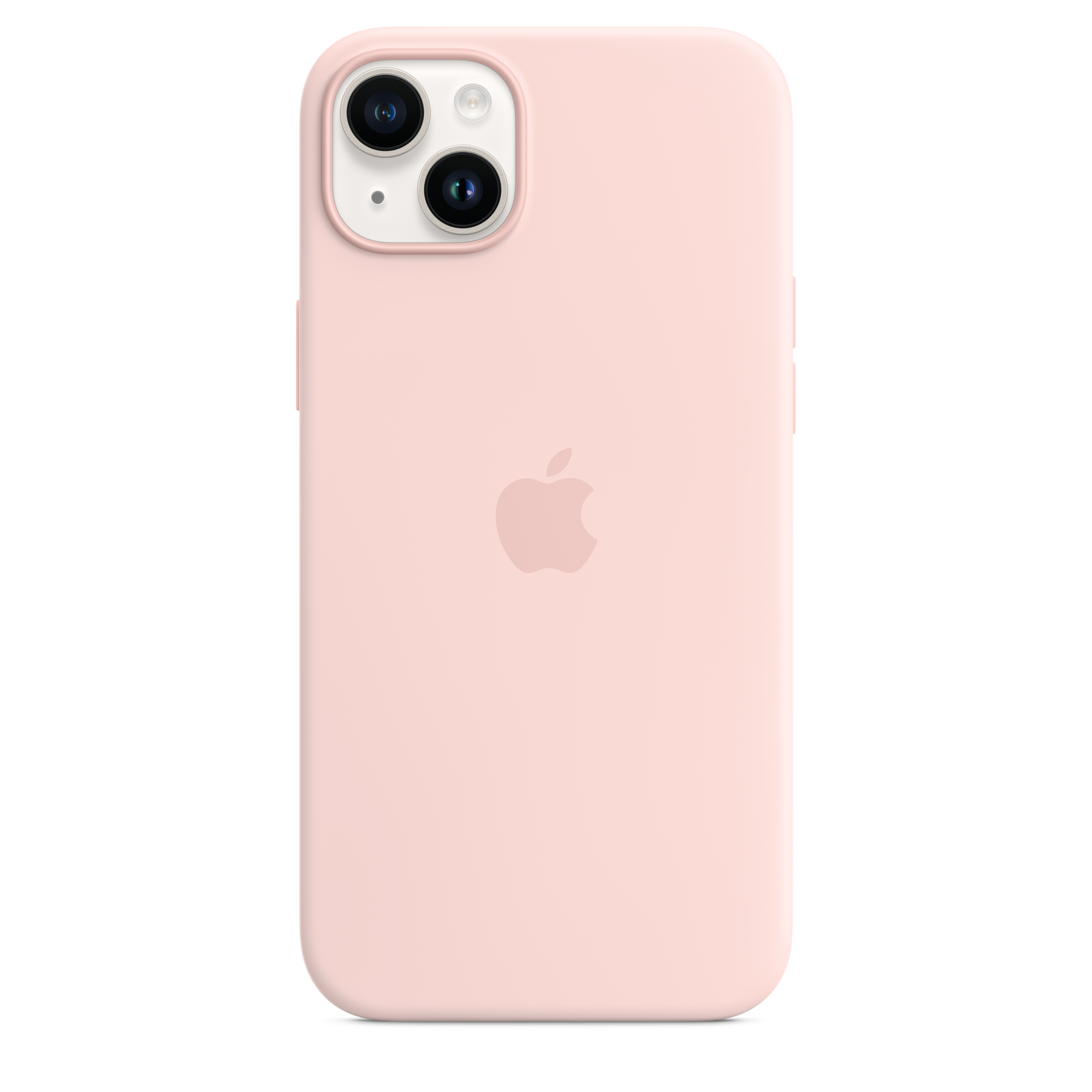 iPhone 14 Plus Silicone Case sa MagSafe-om - Chalk Pink - iSTYLE RS