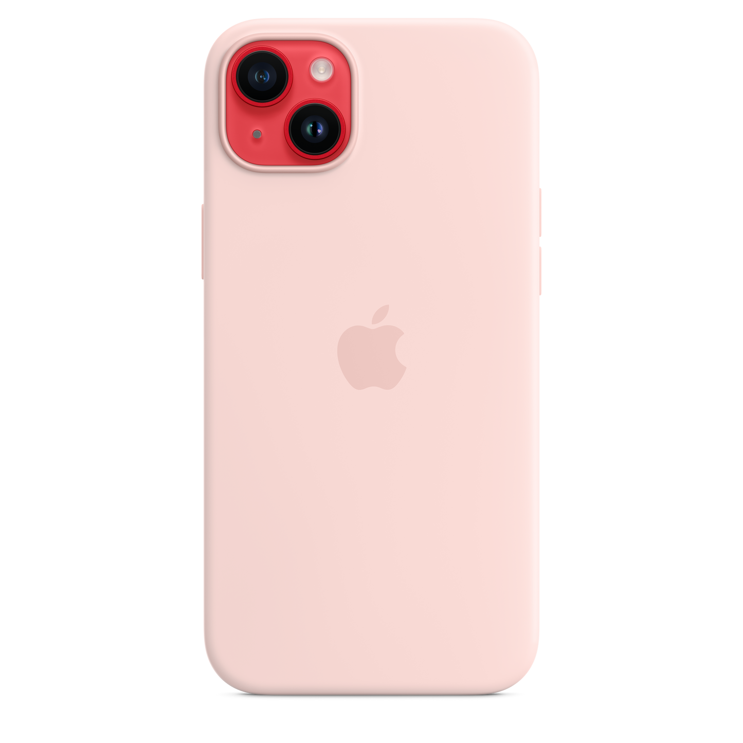 iPhone 14 Plus Silicone Case sa MagSafe-om - Chalk Pink - iSTYLE RS