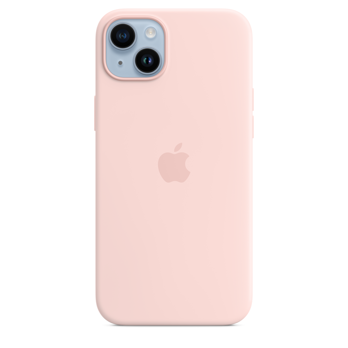 iPhone 14 Plus Silicone Case sa MagSafe-om - Chalk Pink - iSTYLE RS