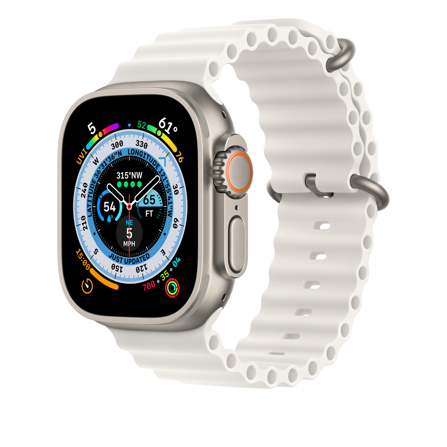 49mm White Ocean Band Extension - iSTYLE RS