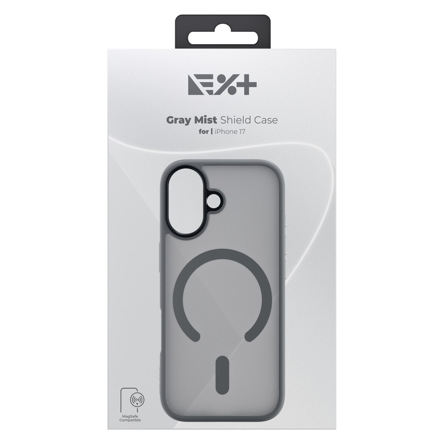 NOA Gray Mist Shield Case for iPhone 17 | MagSafe Compatible