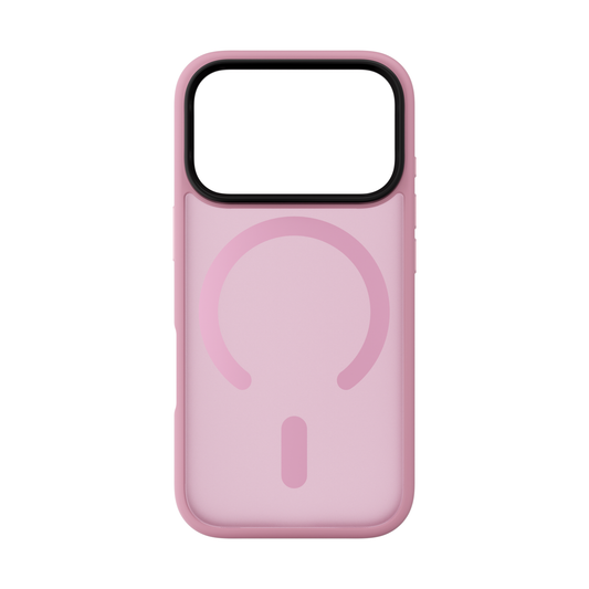 NOA Pink Mist Shield Case for iPhone 17 Pro | MagSafe Compatible
