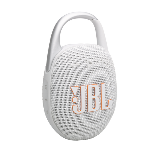 JBL Clip 5 Bluetooth zvučnik - White - iSTYLE RS