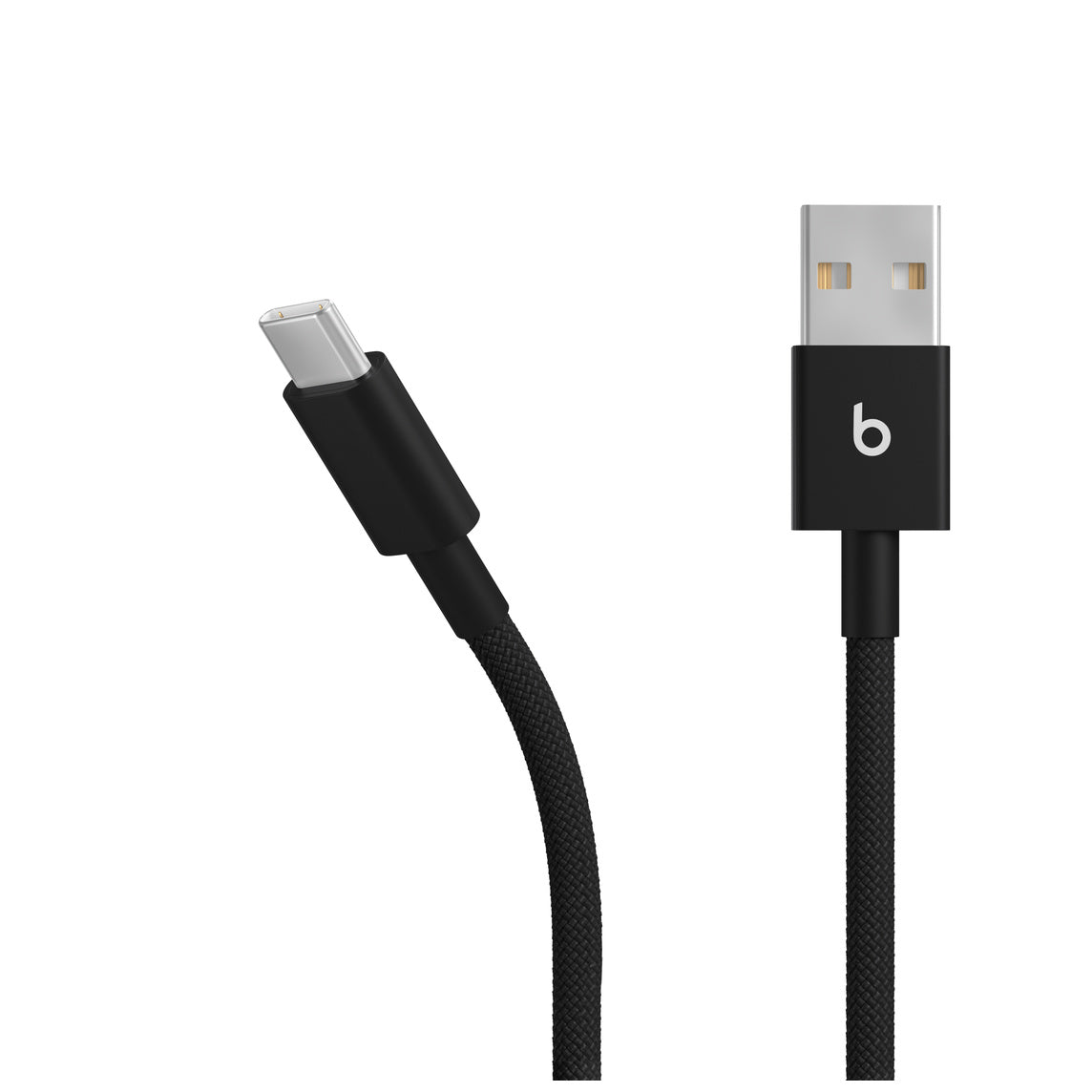 Beats USB-A to USB-C Woven Cables (1.5 m) - Bolt Black (2-Pack)