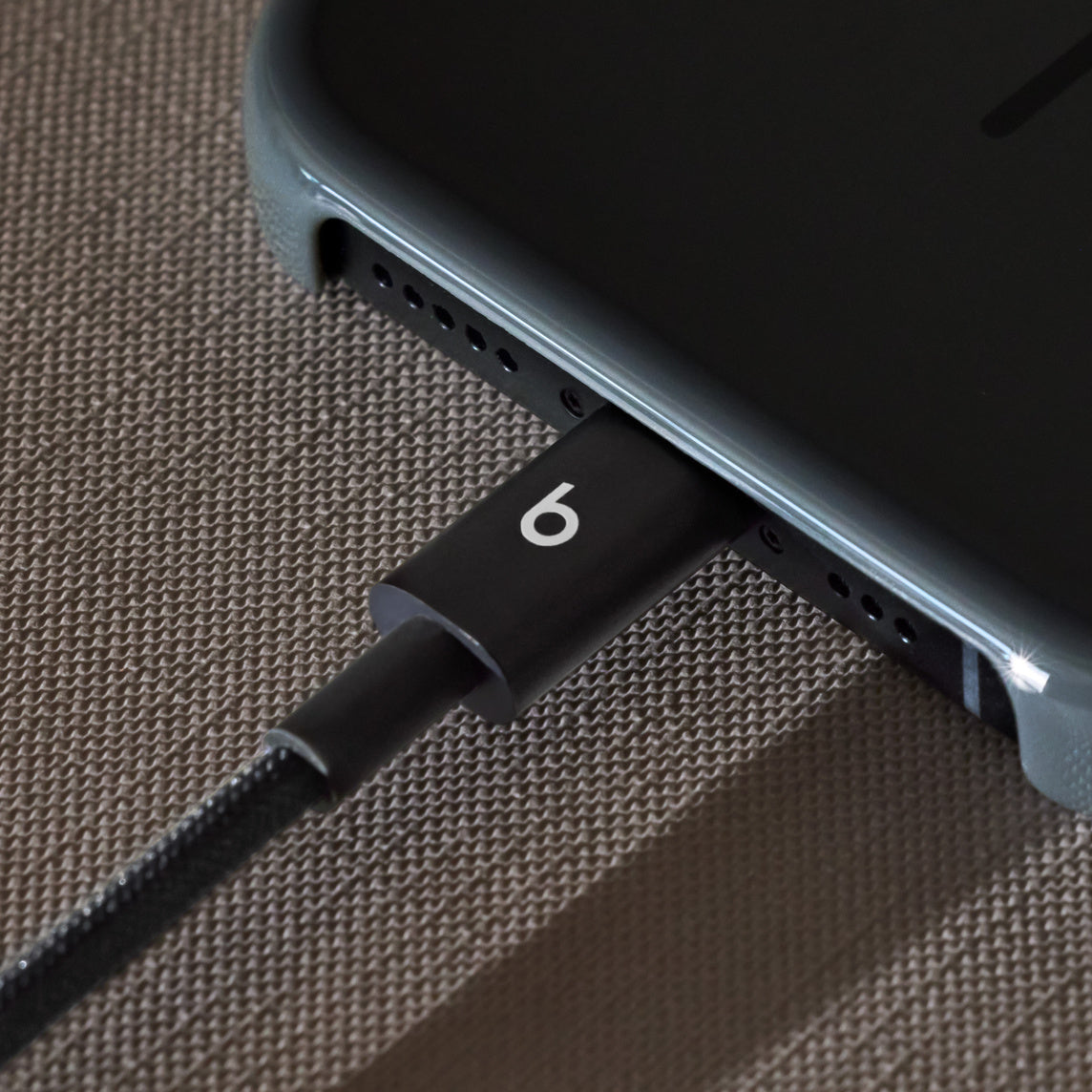 Beats USB-A to USB-C Woven Cables (1.5 m) - Bolt Black (2-Pack)