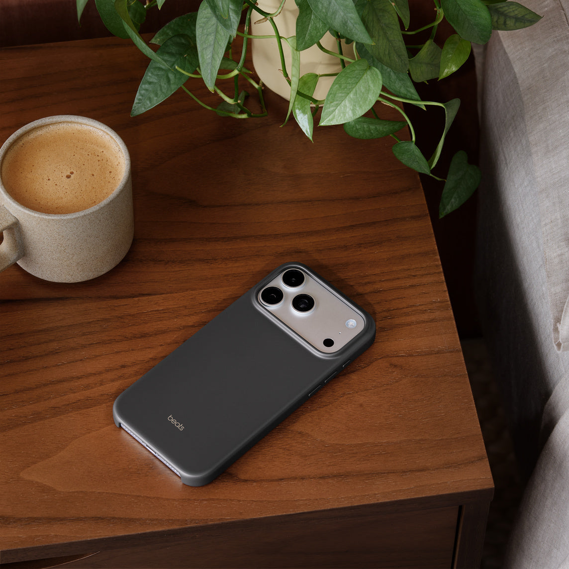 Beats iPhone 17 Pro Max Case with MagSafe and Camera Control - Granite Gray