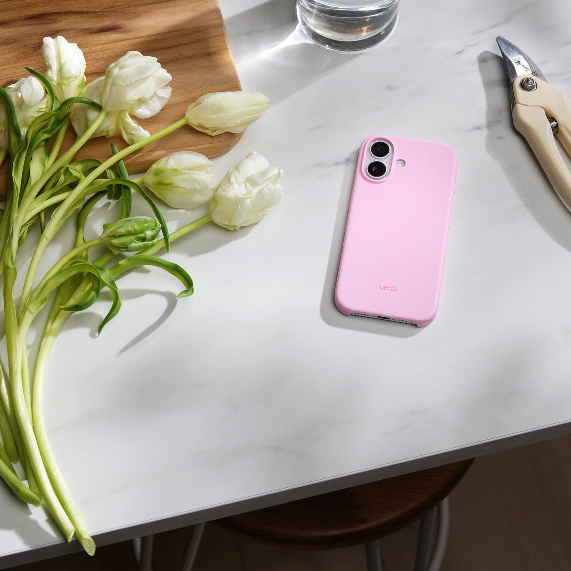 Beats iPhone 17 Case with MagSafe and Camera Control - Pebble Pink