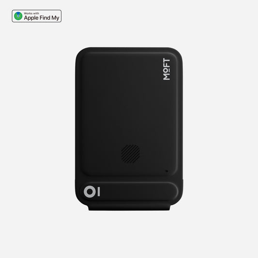 MOFT Trackable Tripod Wallet AERA (3 cards) - Jet Black