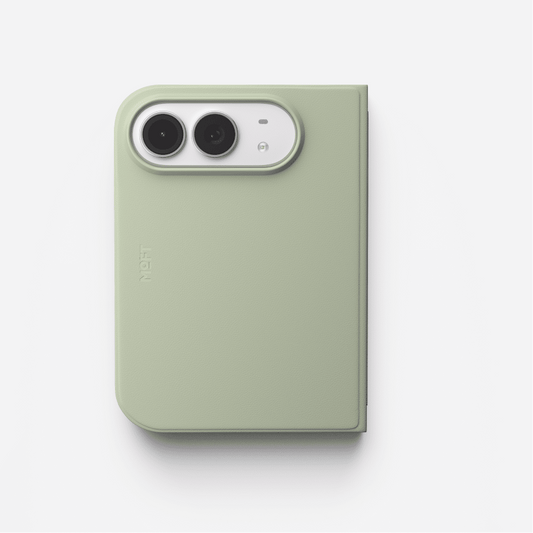 MOFT The 3-in-1 Dynamic Folio for iPhone Duo - Khaki Green + Brownie