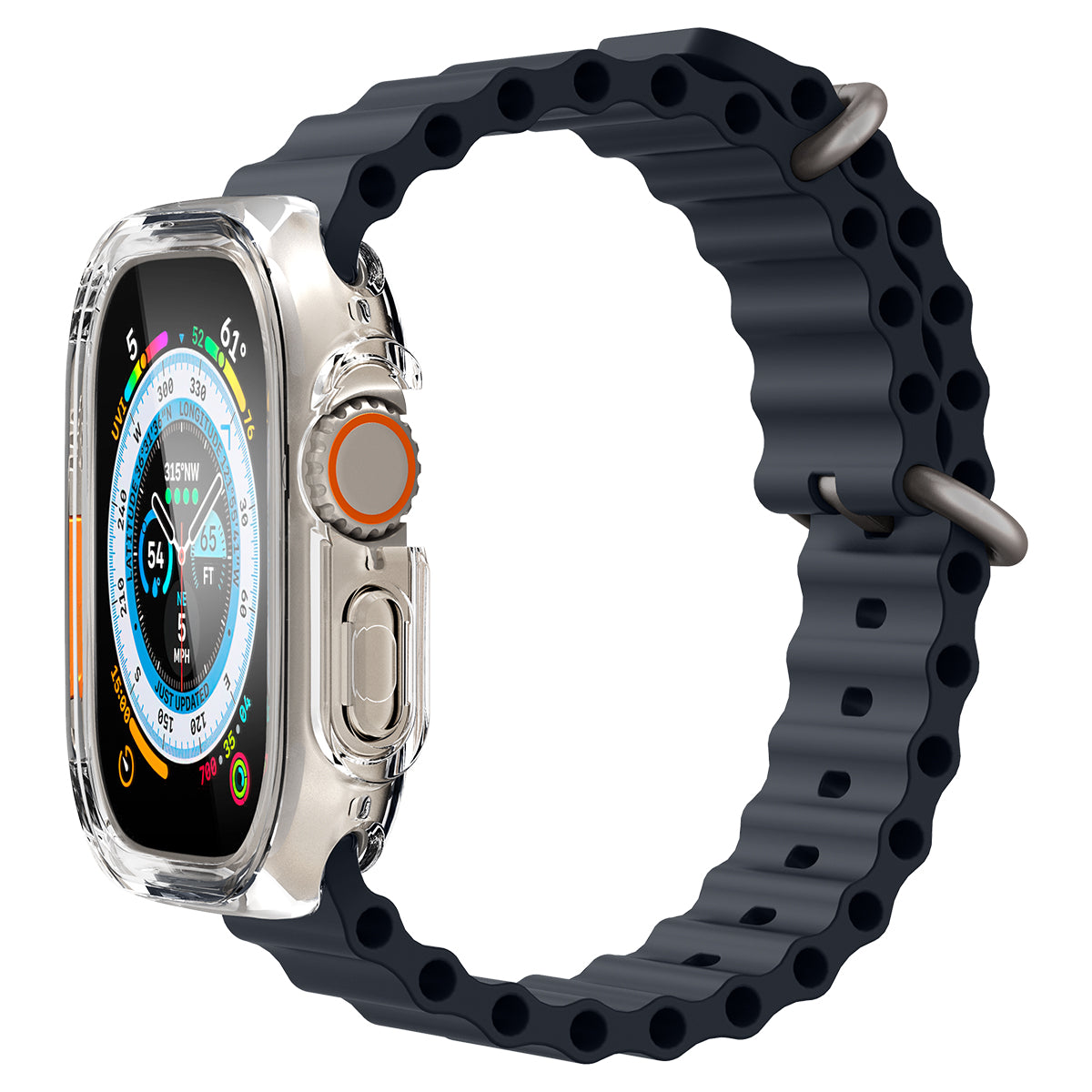 Spigen Ultra Hybrid, clear - Apple Watch Ultra 49mm - iSTYLE RS