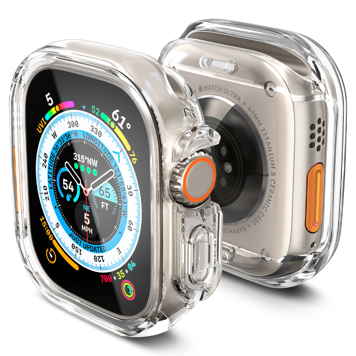 Spigen Ultra Hybrid, clear - Apple Watch Ultra 49mm - iSTYLE RS