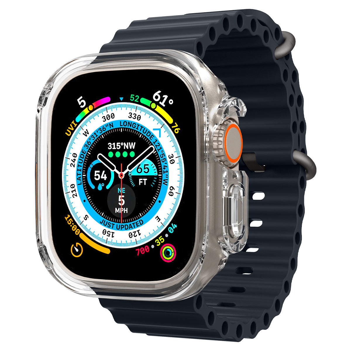 Spigen Ultra Hybrid, clear - Apple Watch Ultra 49mm - iSTYLE RS