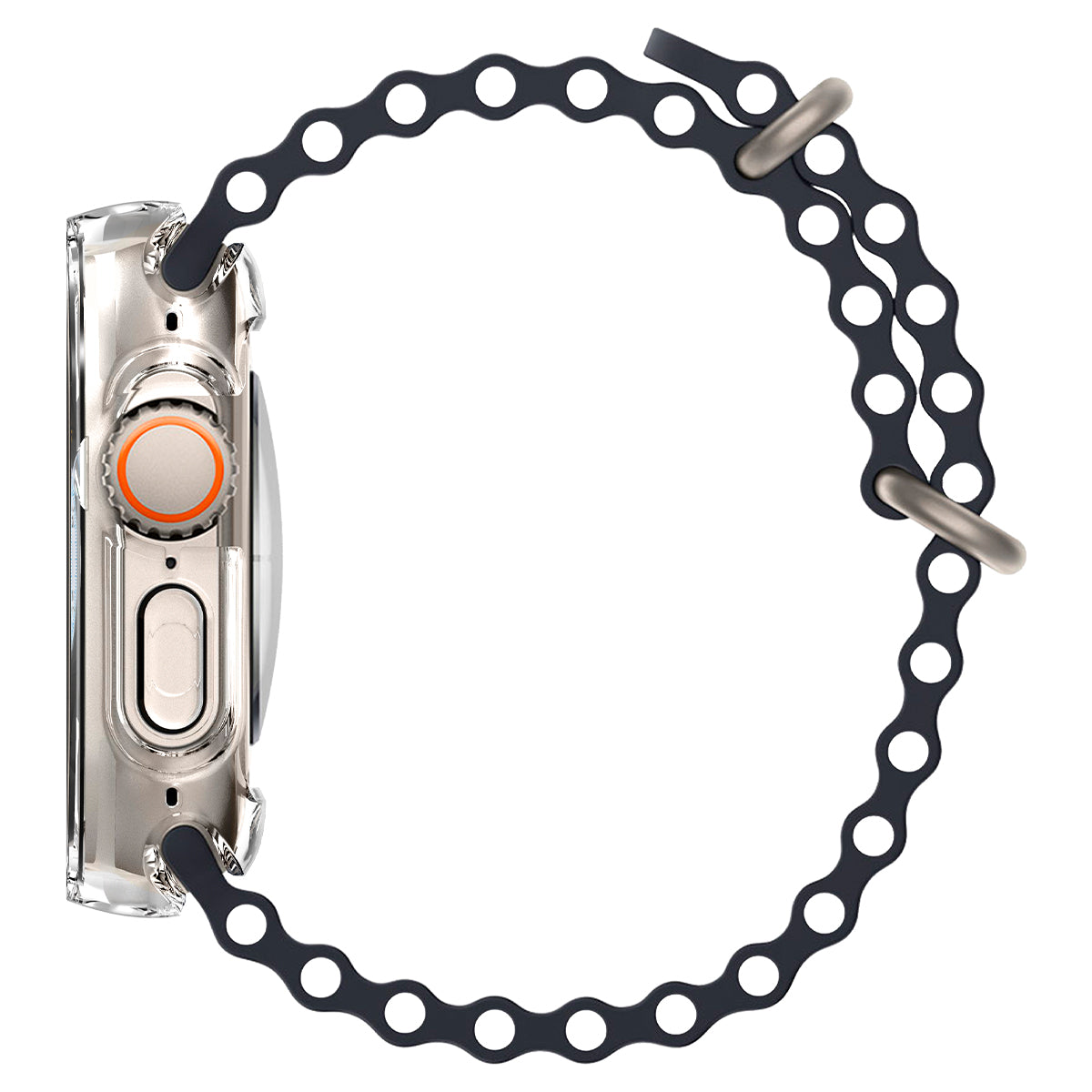 Spigen Ultra Hybrid, clear - Apple Watch Ultra 49mm - iSTYLE RS