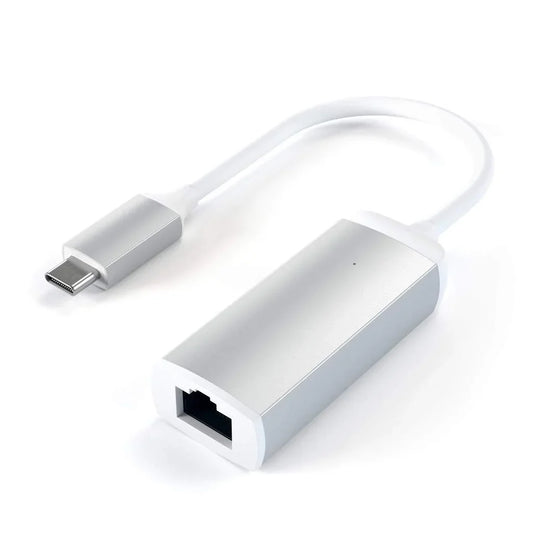 SATECHI Type-C Gigabit Ethernet Adapter - Silver - iSTYLE RS