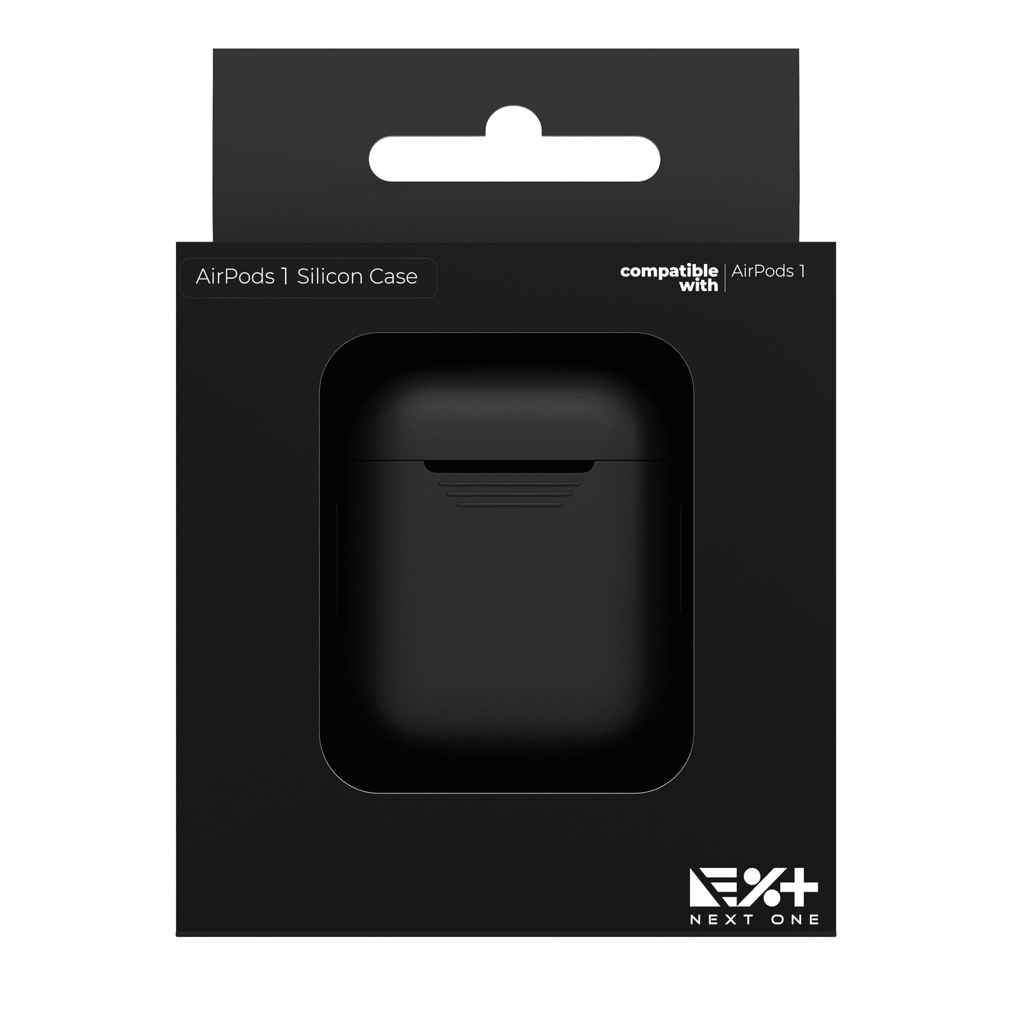 NEXT ONE AIRPODS BLACK SILICON CASE - iSTYLE RS