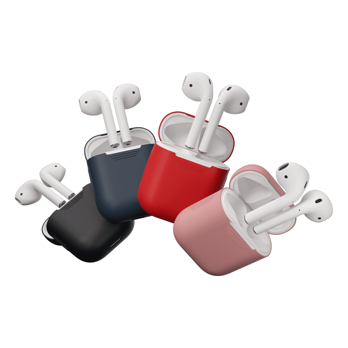 NEXT ONE AIRPODS BLACK SILICON CASE - iSTYLE RS