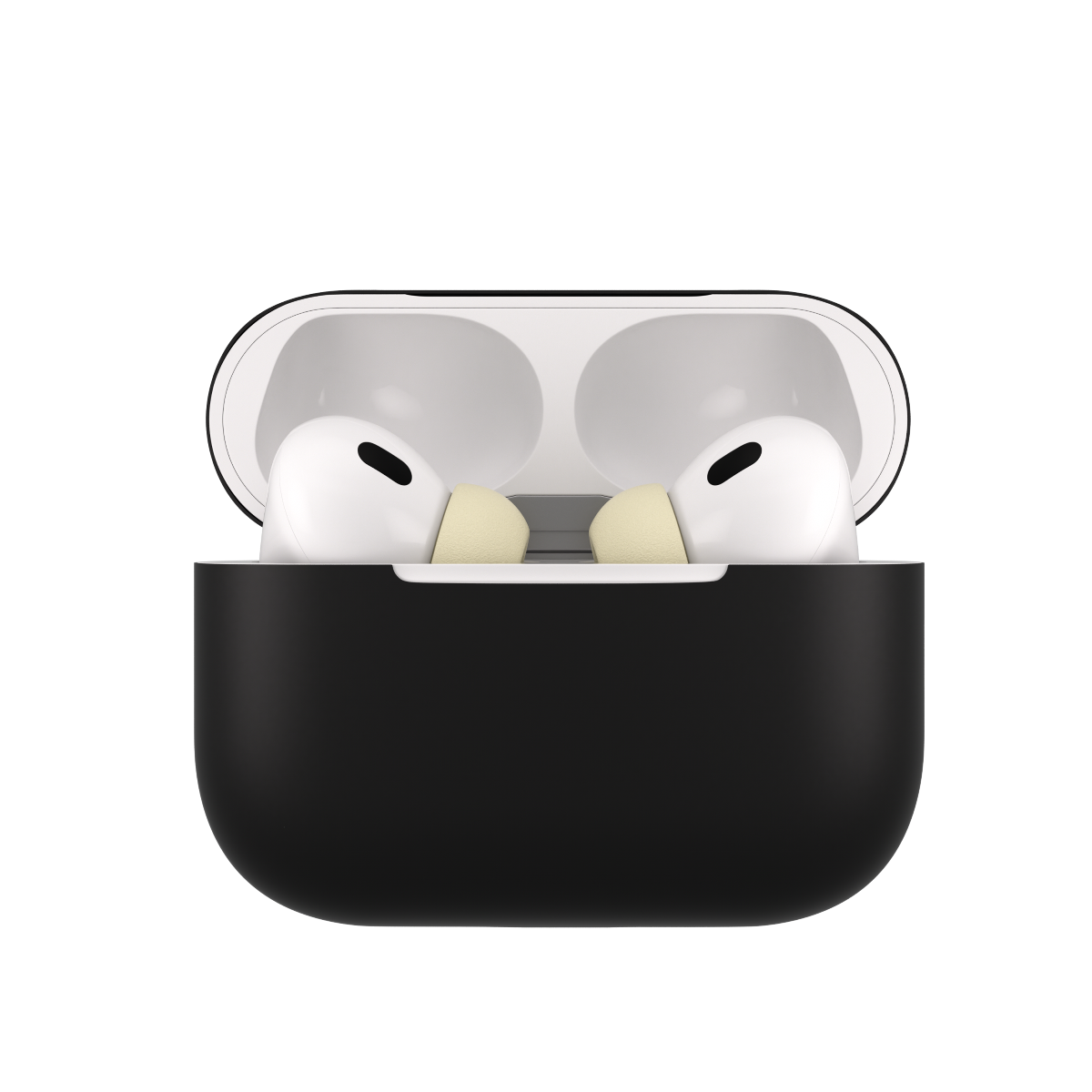 NEXT ONE SILICONE CASE FOR AIRPODS PRO 2ND GEN | BLACK - iSTYLE RS