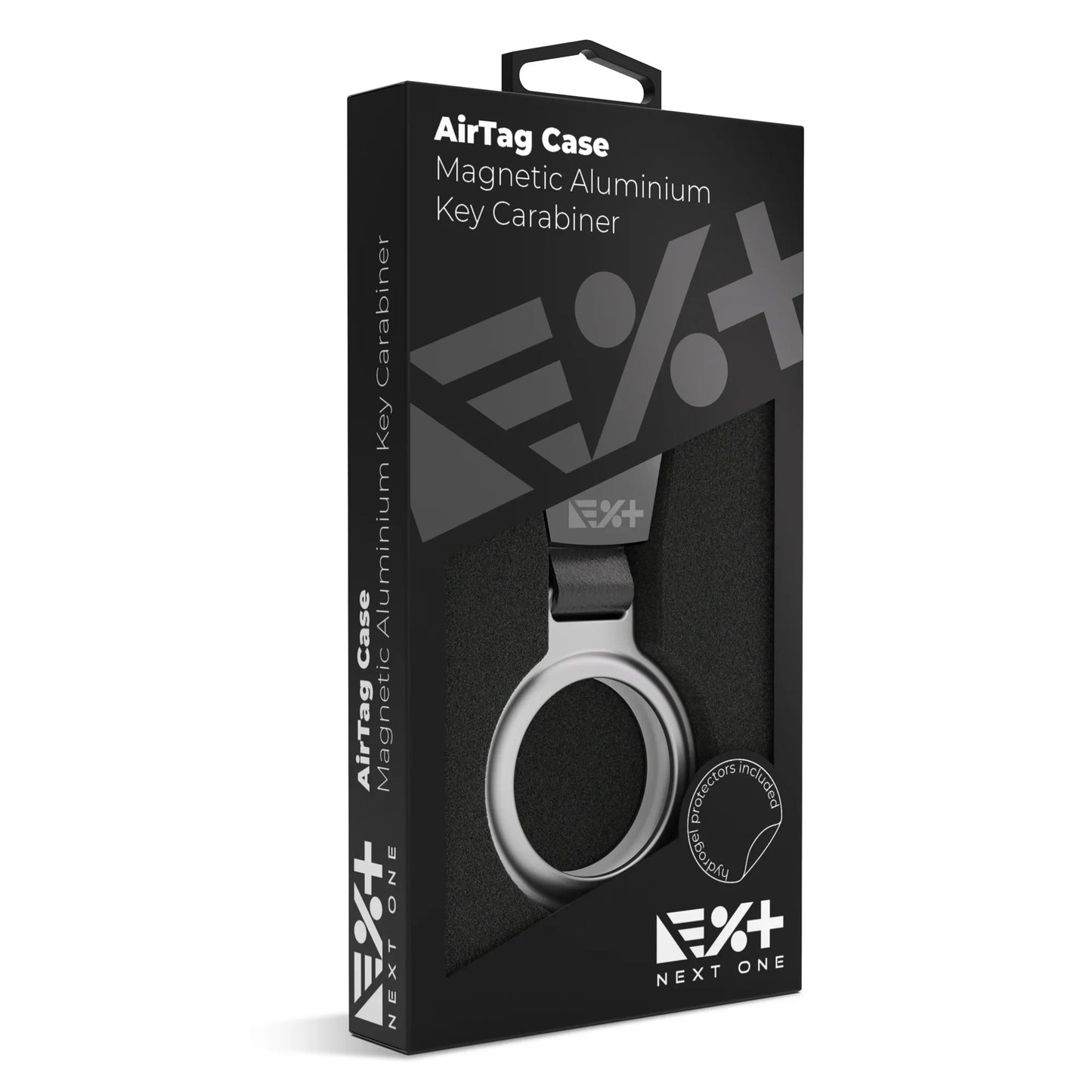Next One AirTag Magnetic Aluminium Key Carabiner | Silver - iSTYLE RS