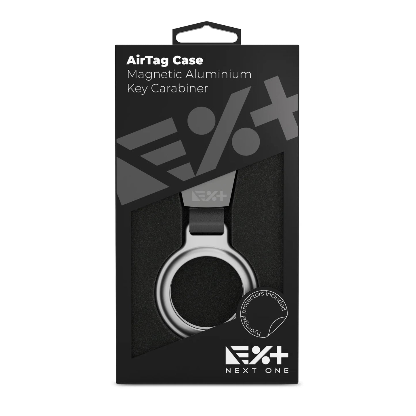 Next One AirTag Magnetic Aluminium Key Carabiner | Silver - iSTYLE RS