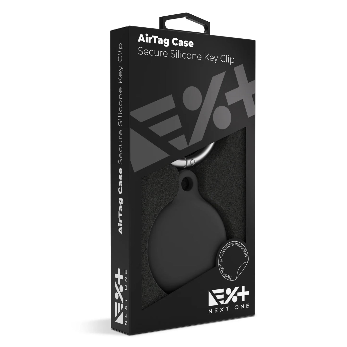 Next One AirTag Secure Silicone Key Clip | Black - iSTYLE RS