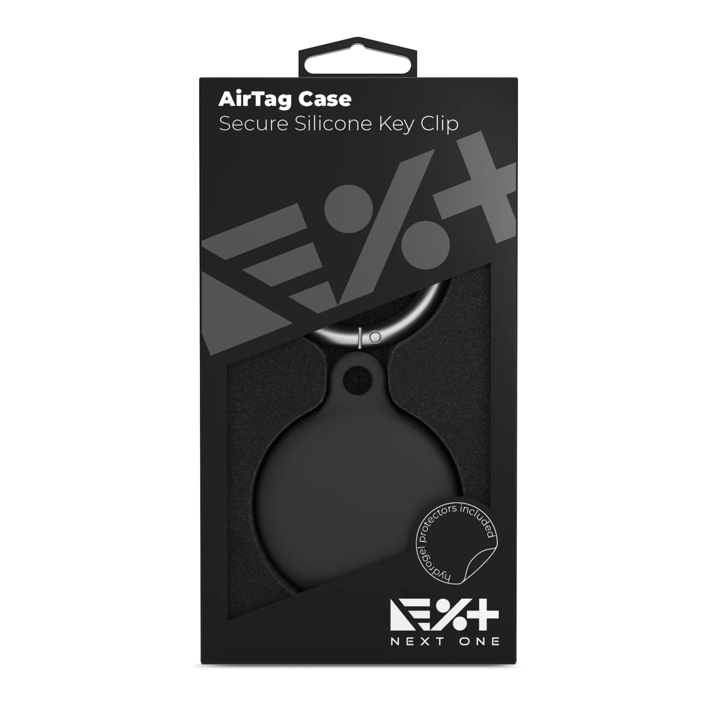 Next One AirTag Secure Silicone Key Clip | Black - iSTYLE RS