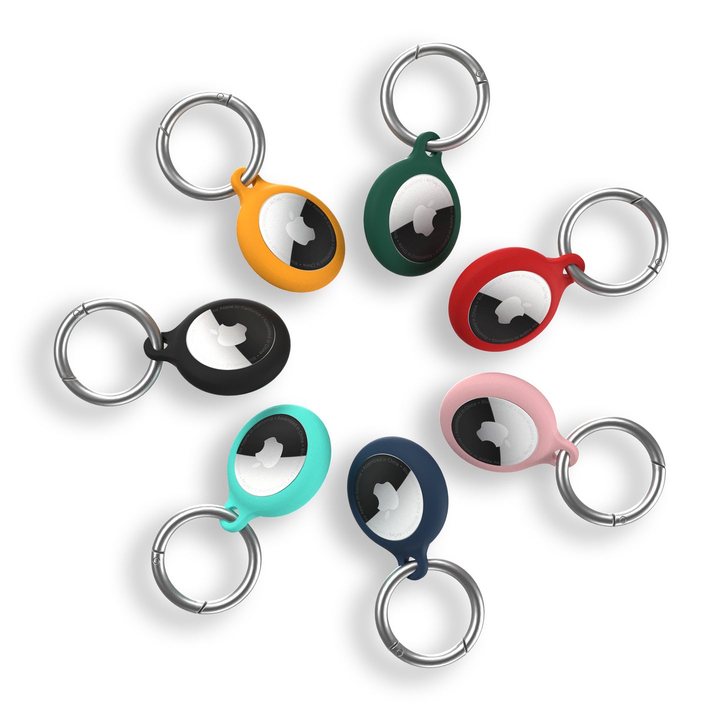 Next One AirTag Secure Silicone Key Clip | Orange - iSTYLE RS