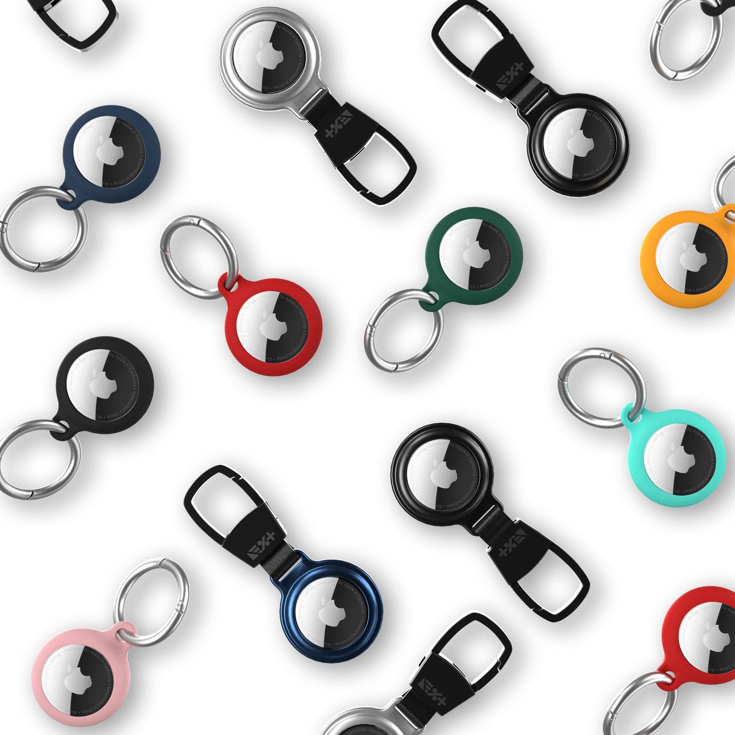 Next Silicone Key Clip za AirTag - Red - iSTYLE RS
