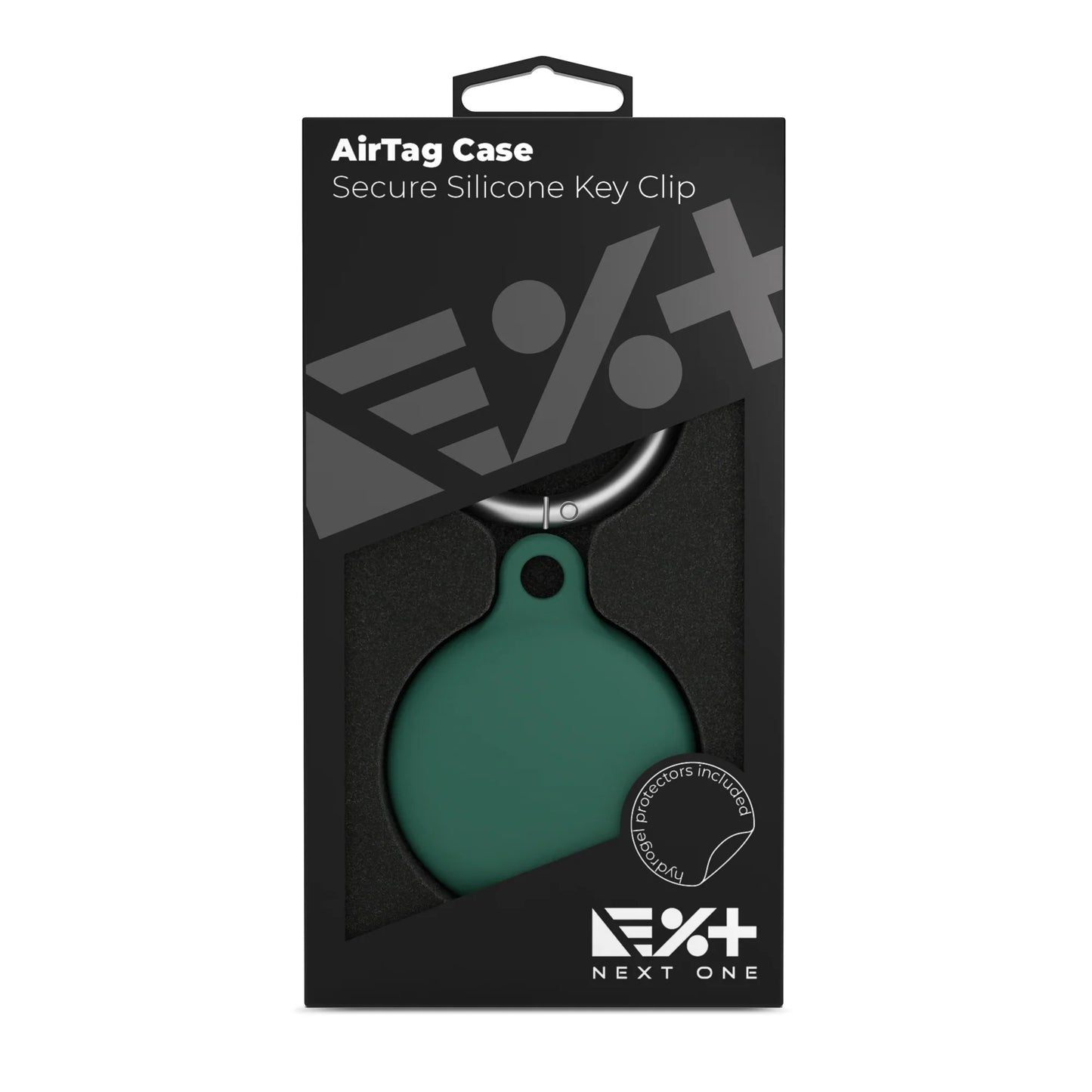 Next One AirTag Secure Silicone Key Clip | Leaf Green - iSTYLE RS
