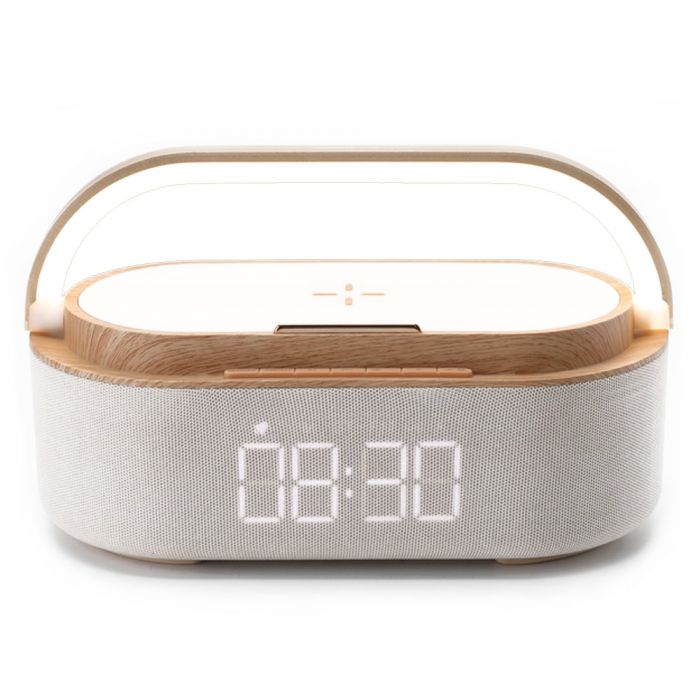 Moye Aurora Plus Radio, Lampa sa Satom i Wi-Fi punjenjem - iSTYLE RS